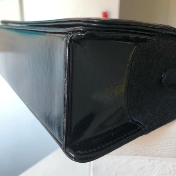 CHANEL Black CC Cotton Shoulder bag - Picture 8 of 12